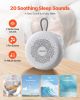 Sound Machine 20 Soothing Sleep Sounds 4-in-1 White Noise Sound Machine
